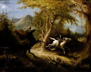 John Quidor - The Headless Horseman Pursuing Ichabod Crane.webp