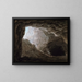 Eine Höhle in der Landschaft - John Robert Cozens — gerahmtes Bild an der Wand