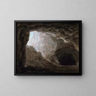 John Robert Cozens - A Grotto in the Campagna.webp