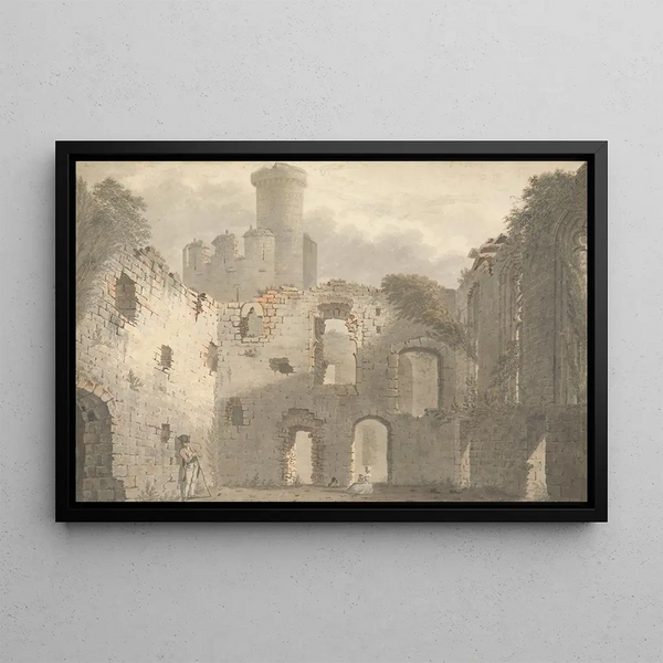 John Roe of Warwick - Conway Castle a View of the Interior.webp