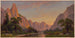Vallée de Yosemite regardant vers l'ouest (Conflit de cas) - John Ross Key — Ansicht des Kunstwerks