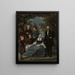 Der General Grant und seine Familie - John Sartain — gerahmtes Bild an der Wand