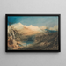 Landschaft mit Bergen im Norden von Wales - John Sell Cotman — gerahmtes Bild an der Wand
