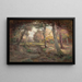 Bordure de la forêt - John Semon — gerahmtes Bild an der Wand