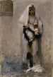 Eine parisische Bettlerin - John Singer Sargent — Ansicht des Kunstwerks