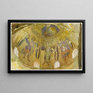 John Singer Sargent - Angels Mosaic Palatine Chapel Palermo.webp