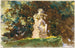 Garten von Boboli, Florenz - John Singer Sargent — Ansicht des Kunstwerks