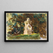 Garten von Boboli, Florenz - John Singer Sargent — gerahmtes Bild an der Wand