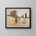 Borgo San Lorenzo - John Singer Sargent — gerahmtes Bild an der Wand