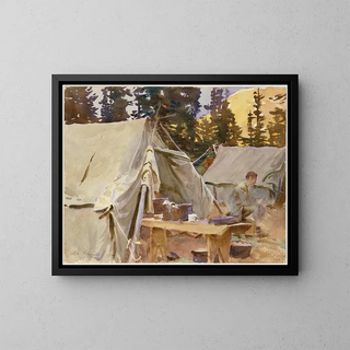 John Singer Sargent - Camp at Lake OHara.webp