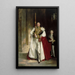 Charles Stewart sechster Marquis von Londonderry mit dem großen Staatsschwert bei der Krönung - John Singer Sargent — gerahmtes Bild an der Wand
