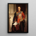 Frederick Sleigh Roberts erster Graf Roberts - John Singer Sargent — gerahmtes Bild an der Wand