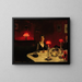 Le Verre de Porto - John Singer Sargent — gerahmtes Bild an der Wand