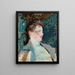 Mademoiselle Violet Sargent - John Singer Sargent — gerahmtes Bild an der Wand