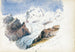 Der Mont Rose vom Hörnli Zermatt - John Singer Sargent — Ansicht des Kunstwerks