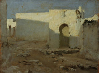 Bâtiments mauresques au soleil - John Singer Sargent — Ansicht des Kunstwerks