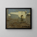 Bâtiments mauresques au soleil - John Singer Sargent — gerahmtes Bild an der Wand
