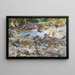 Bergbach - John Singer Sargent — gerahmtes Bild an der Wand