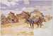 Mules und Ruinen - John Singer Sargent — Ansicht des Kunstwerks