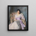 Portrait de Lady Agnew de Lochnaw 1865-1932 - John Singer Sargent — gerahmtes Bild an der Wand