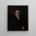 Portrait von Sir Hugh Lane - John Singer Sargent — gerahmtes Bild an der Wand