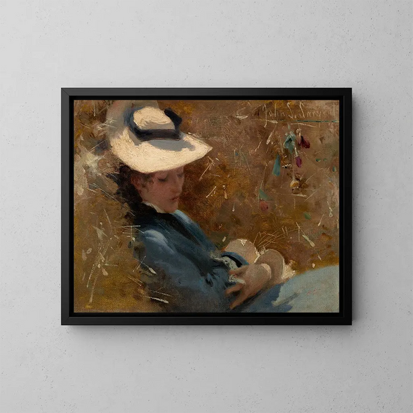 Repos - John Singer Sargent — gerahmtes Bild an der Wand