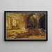 Höhlenruine in Arras - John Singer Sargent — gerahmtes Bild an der Wand
