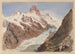 Schreckhorn Eismeer - John Singer Sargent — Ansicht des Kunstwerks