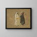 Studie von zwei Beduinen - John Singer Sargent — gerahmtes Bild an der Wand