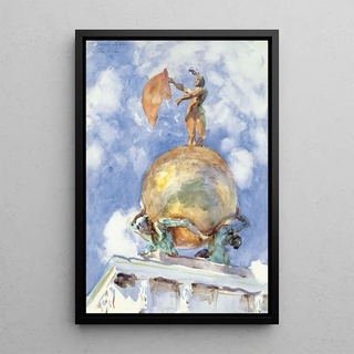 John Singer Sargent - The Dogana Statue of Fortune.webp