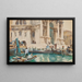 La Façade de La Salute Venise - John Singer Sargent — gerahmtes Bild an der Wand