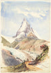 Der Matterhorn - John Singer Sargent — Ansicht des Kunstwerks