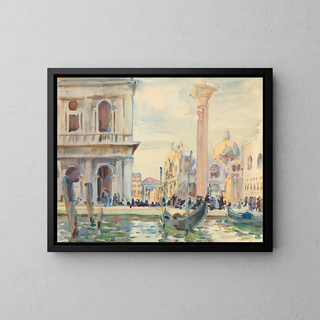 John Singer Sargent - The Piazzetta.webp