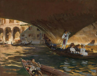 Le Rialto - John Singer Sargent — Ansicht des Kunstwerks
