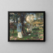 Die Croqueurs - John Singer Sargent — gerahmtes Bild an der Wand