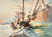 Entladung von Booten - John Singer Sargent — Ansicht des Kunstwerks