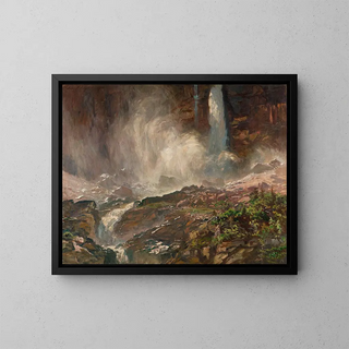 Chutes Yoho - John Singer Sargent — gerahmtes Bild an der Wand
