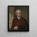 Robert Hyde, Ritter von Hyde - John Singleton Copley — gerahmtes Bild an der Wand