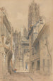 L'église Saint-Laurent - John Skinner Prout — Ansicht des Kunstwerks