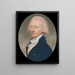 General Stevenson - John Smart — gerahmtes Bild an der Wand
