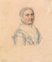 Portrait einer Frau auf dem Bild, nach rechts gewandt - John Smart — Ansicht des Kunstwerks
