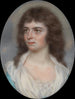 Portrait einer jungen Frau, wahrscheinlich die Tochter des Künstlers, Anna Maria Woolf - John Smart — Ansicht des Kunstwerks
