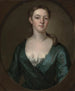 Portrait der Frau Judith Colman Bulfinch - John Smibert — Ansicht des Kunstwerks