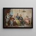 Der General Grant und seine Familie zu Ehren des Volkes der Vereinigten Staaten - John Smith — gerahmtes Bild an der Wand
