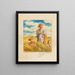 Our Good Earth – John Steuart Curry — Farmer und Kinder im Feld, gerahmter Kunstdruck an der Wand