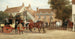 Die Postkutsche von London nach Dorking, die beim Marquess of Granby ruht - John Sturgess — Ansicht des Kunstwerks