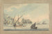 Schiffe vor der Küste von Amalfi - John Thomas Serres — Ansicht des Kunstwerks