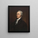 Alexandre Hamilton - John Trumbull — gerahmtes Bild an der Wand