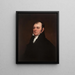 Barthélemy Schaets - John Trumbull — gerahmtes Bild an der Wand