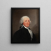 George Washington - John Trumbull — gerahmtes Bild an der Wand